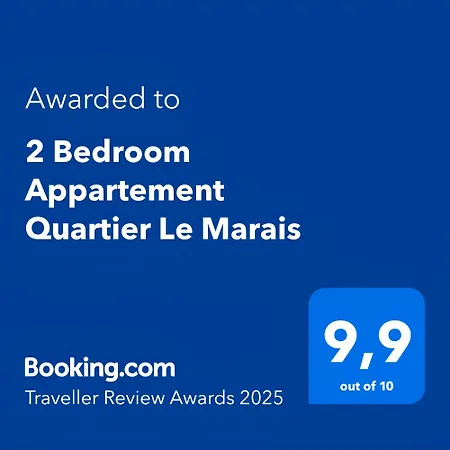 2 Bedroom Quartier Le Marais Apartament *
