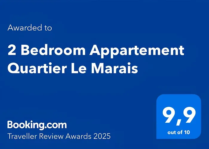 2 Bedroom Quartier Le Marais Free Netflix * Paris